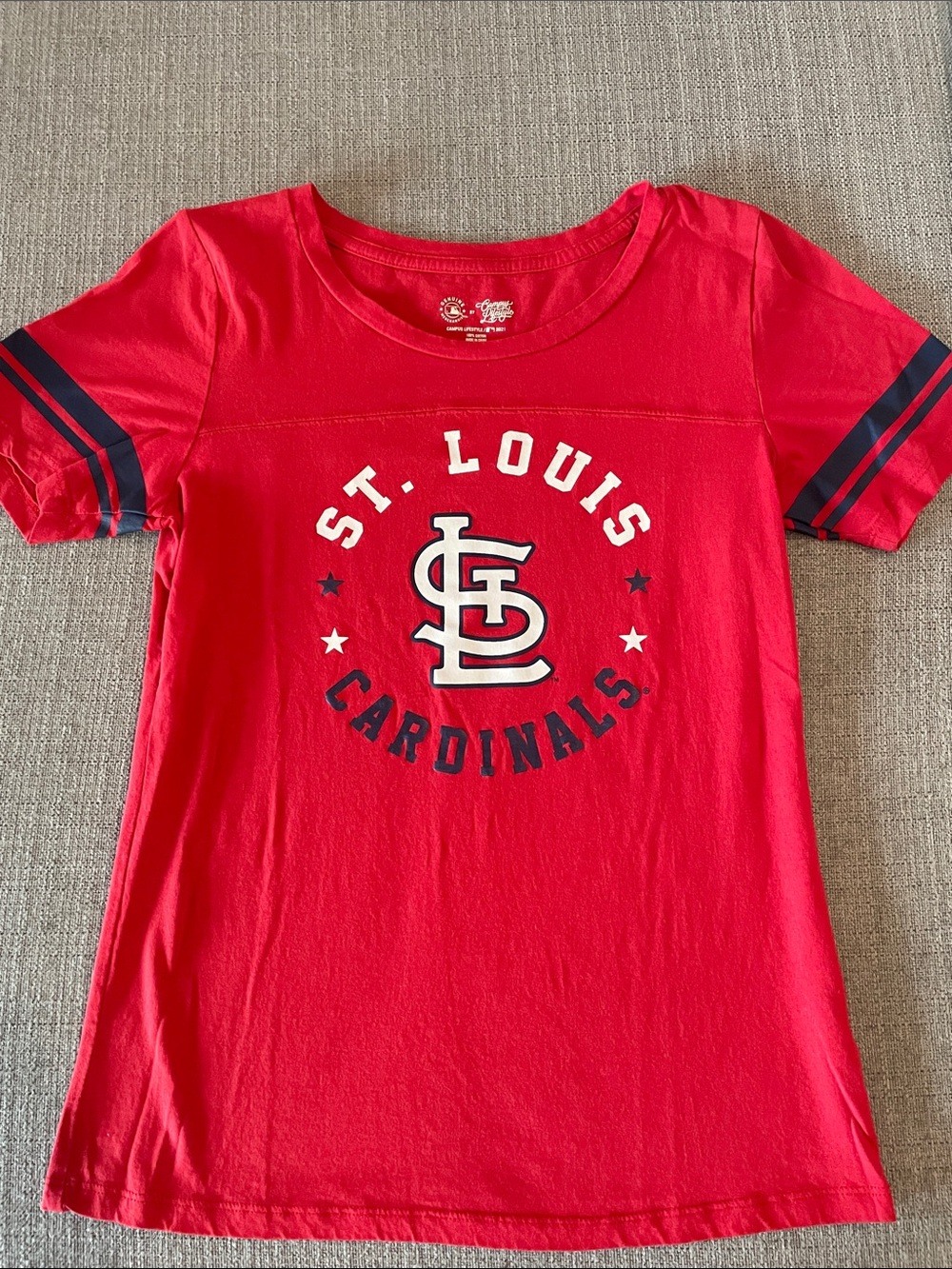 St. Louis Cardinals Women's Red Short-Sleeve Tee